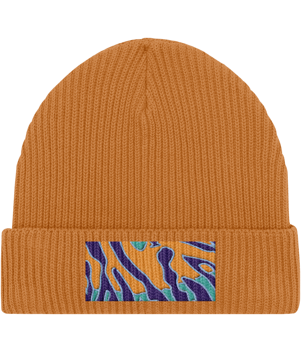 ORGANIC COTTON BEANIE - COPPER